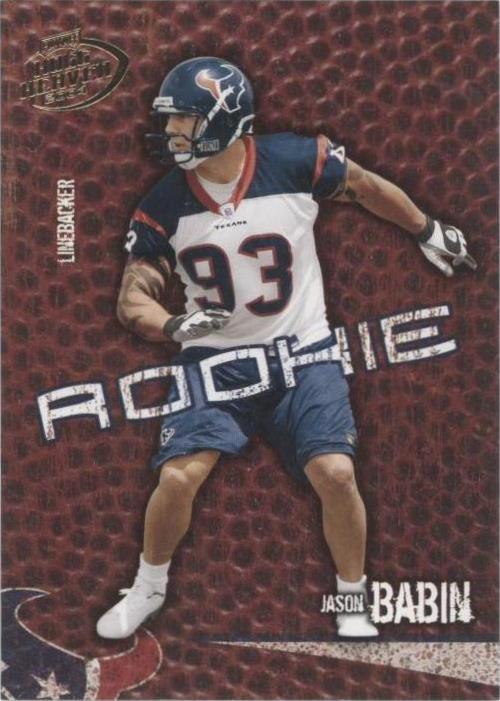 2004 Playoff Hogg Heaven Jason Babin #123