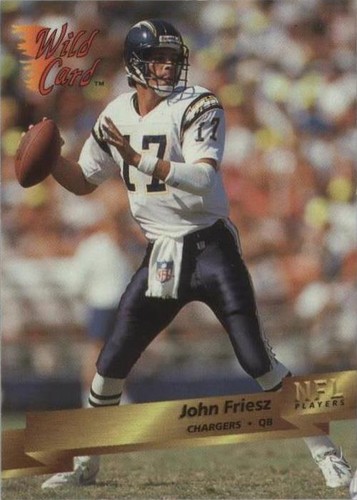 1993 Wild Card John Friesz #65