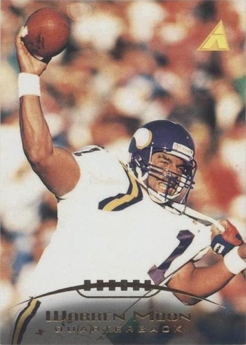 1995 Pinnacle Warren Moon #82