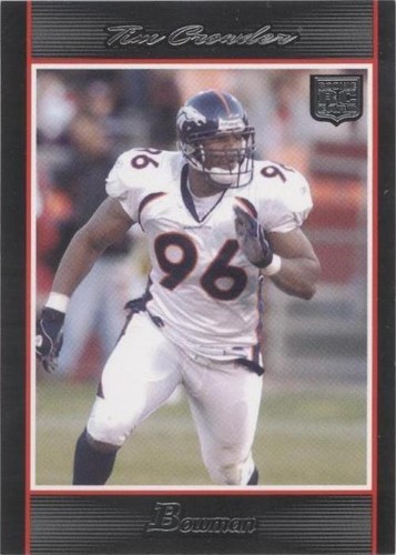 2007 Bowman Tim Crowder #186