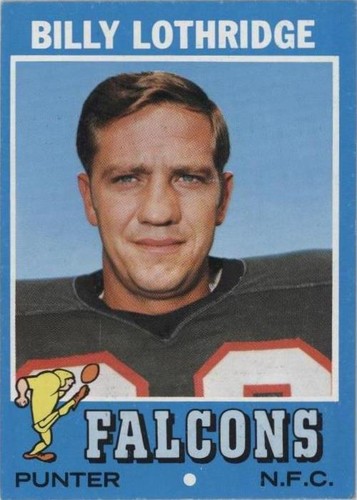 1971 Topps Billy Lothridge #29