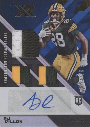 2020 Panini XR A. J. Dillon #225