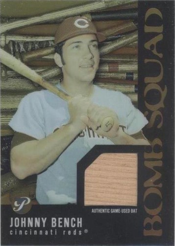 2003 Topps Pristine - Johnny Bench #PBS-JB