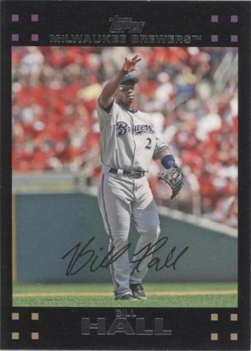 2007 Topps Pepsi - Bill Hall #P139