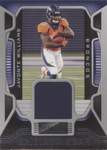 2021 Panini Playbook Javonte Williams #GG-JWI