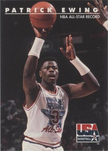 新品　ミッチェルアンドネス　USAドリームチームPatrick Ewing 6 Mitchell & Ness #6 Patrick Ewing Navy USA Basketball 1992