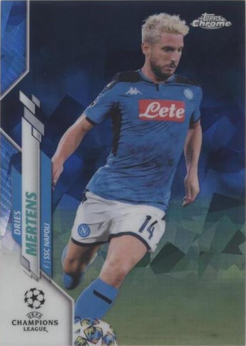2019-20 Topps Chrome UCL Sapphire Edition Dries Mertens #24