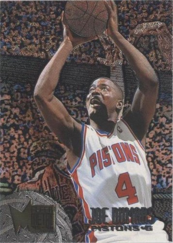 1995-96 Fleer Metal - Joe Dumars #28