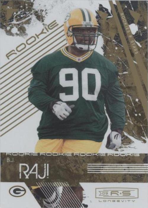 2009 Donruss Rookies & Stars Longevity B.J. Raji #123