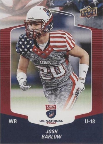 2018 Upper Deck USA Football Josh Barlow #46