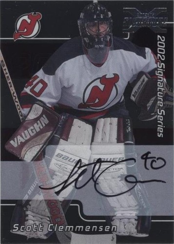 2002-03 In the Game Be A Player Signature Series - Scott Clemmensen #216