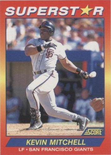 1992 Score 100 Hottest Players - Kevin Mitchell #93