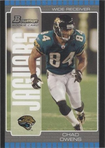 2005 Bowman Chad Owens #183