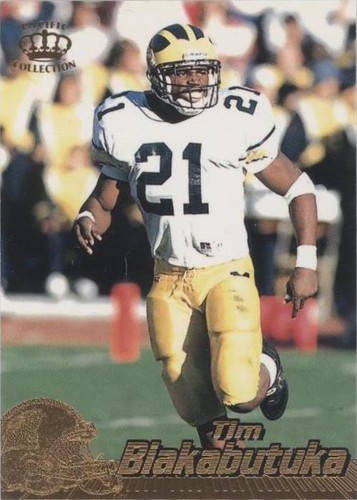 1996 Pacific Crown Collection Tim Biakabutuka #68