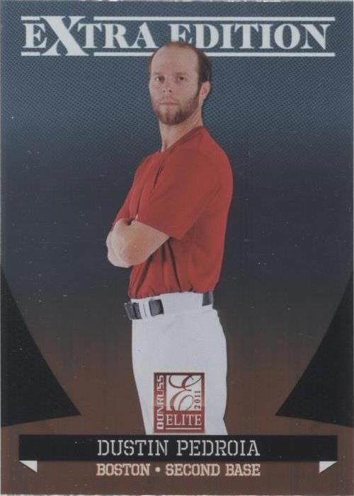 2011 Donruss Elite 额外版 - 达斯汀佩德罗亚 #17