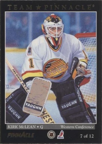 1993-94 Pinnacle - Kirk McLean Tom Barrasso #7