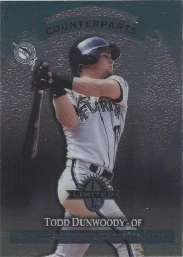 1997 Donruss Limited - Brian Giles Todd Dunwoody #174