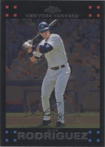 2007 Topps Chrome - Alex Rodriguez #218