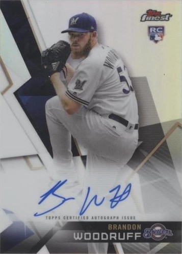 2018 Topps Finest - Brandon Woodruff #FA-BW