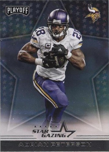 2016 Panini Playoff Adrian Peterson #SG-AP