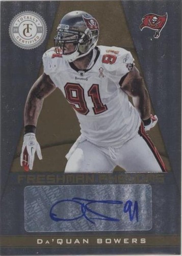 2011 Panini Totally Certified Da'Quan Bowers #162