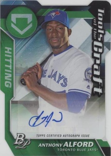 2017 Bowman Platinum - Anthony Alford #TOCA-AA