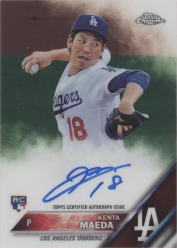 2016 Topps Chrome - Kenta Maeda #RA-KMA