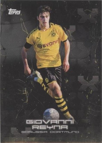 2020-21 Topps Merlin Giovanni Reyna Green REFRACTOR /99 SSP