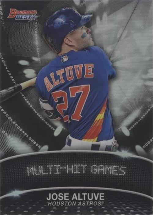 2016 Bowman's Best - Jose Altuve #SL-JAL