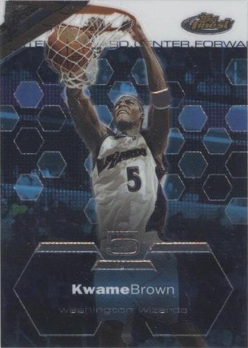 2002-03 Topps Finest - Kwame Brown #21