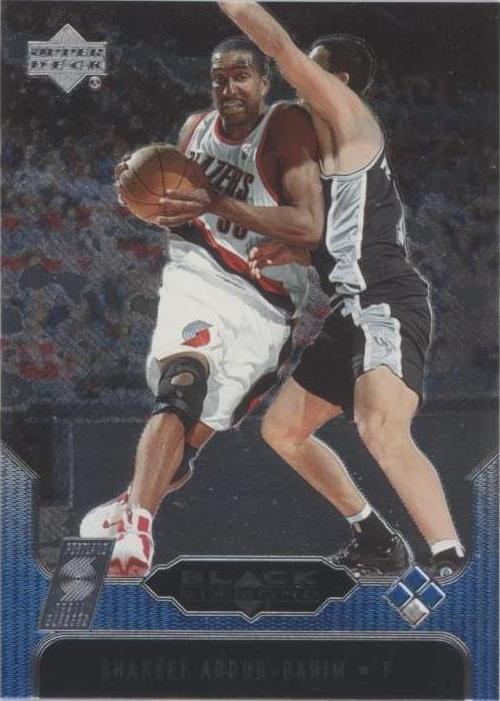 2004-05 Upper Deck Black Diamond - Shareef Abdur-Rahim #142