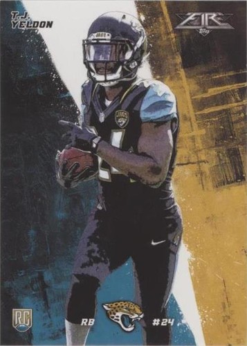 2015 Topps Fire T. J. Yeldon #21