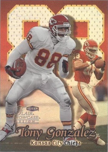 1999 Flair Showcase Tony Gonzalez #57