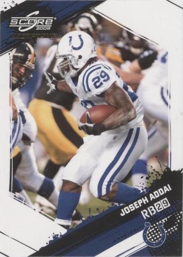2009 Score Inscriptions Joseph Addai #127