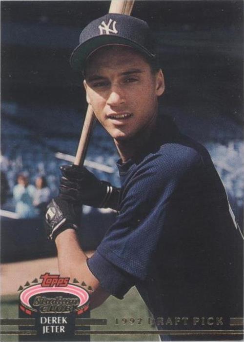 1992-93 Topps Stadium Club Jack Murphy Stadium - Derek Jeter #117
