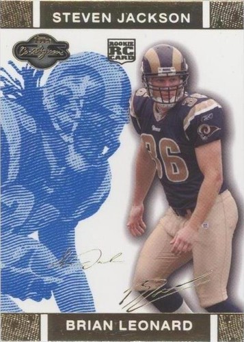 2007 Topps Co-Signers Brian Leonard Steven Jackson #62