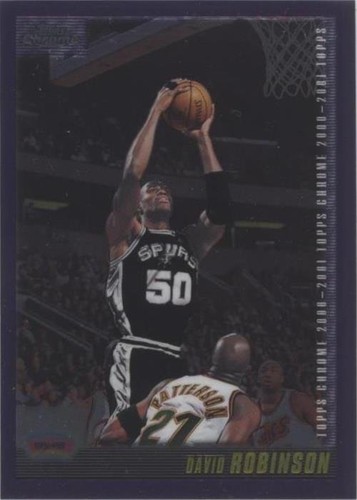 2000-01 Topps Chrome - David Robinson #87