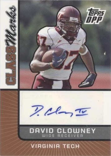 2007 Topps Draft Picks and Prospects (DPP) David Clowney #CM-DC