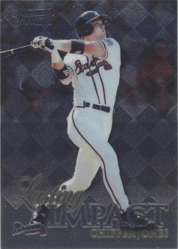 1999 Bowman Chrome - Chipper Jones #I19