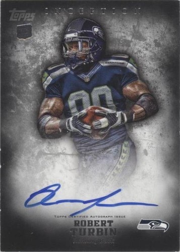 2012 Topps Inception Robert Turbin #127