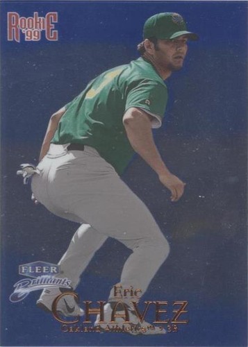 1999 Fleer Brilliants - Eric Chavez #130B