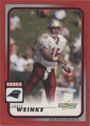2001 Score Chris Weinke #273