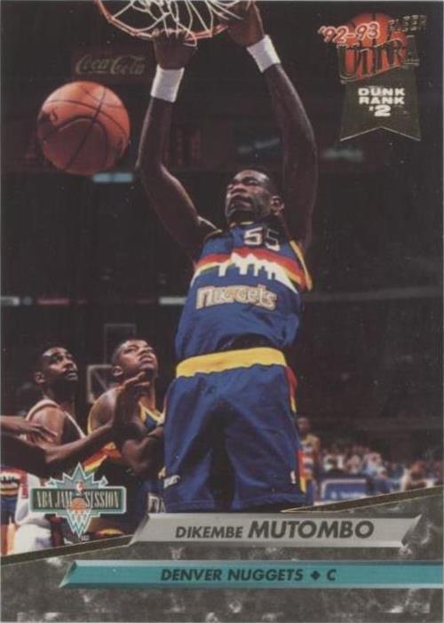 Fleer Ultra 1992-93 - Dikembe Mutombo #202