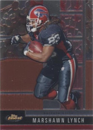 2008 Topps Finest Marshawn Lynch #28