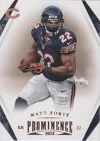 2013 Panini Prominence Matt Forte #19