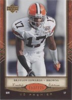 2007 UD Premier Braylon Edwards #24