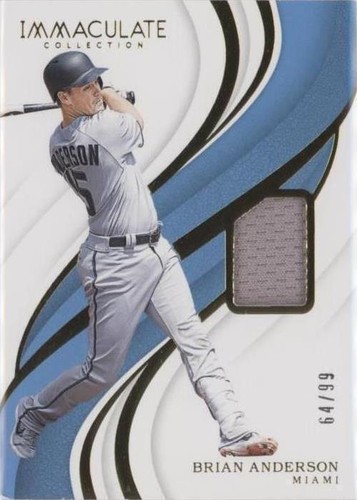 2019 Panini Immaculate Collection - Brian Anderson #66