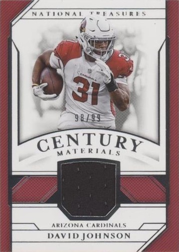 2018 Panini National Treasures David Johnson #CM-DJ