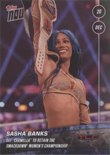 2020 Topps Now WWE - Sasha Banks #69