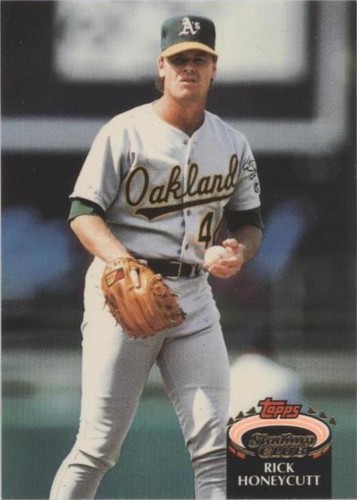 1992 Topps Stadium Club - Rick Honeycutt #581